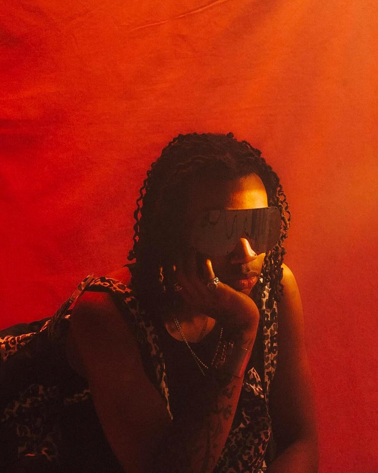 Rich Amiri photo session at KNOWS STUDIOS CYC wall