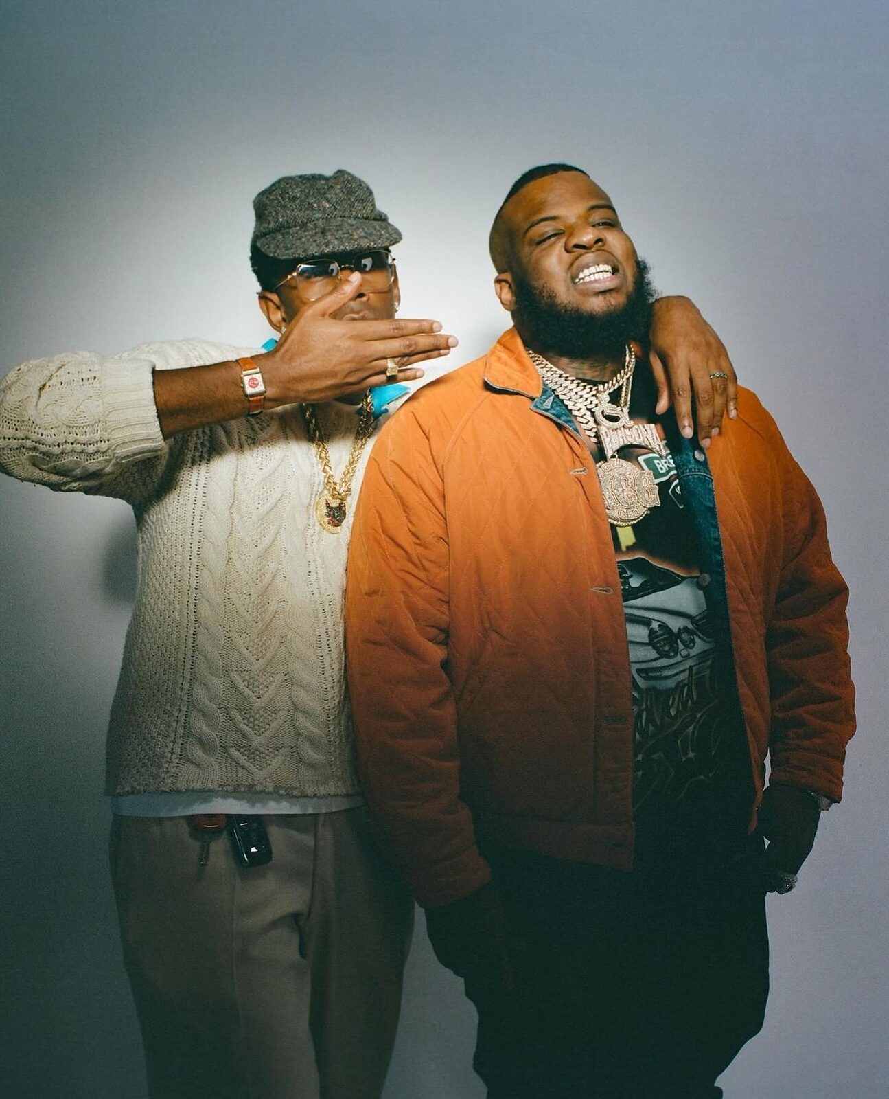 Tyler The Creator x Maxo Kream behind the scenes at KNOWS STUDIOS